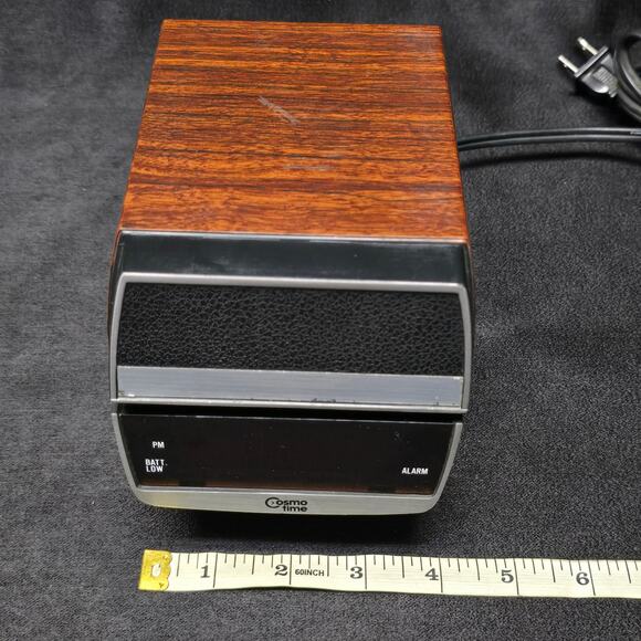 Cosmo Time Digital L.E.D. Alarm Clock and High Intensity Lamp Model 5500A - Picture 11 of 13